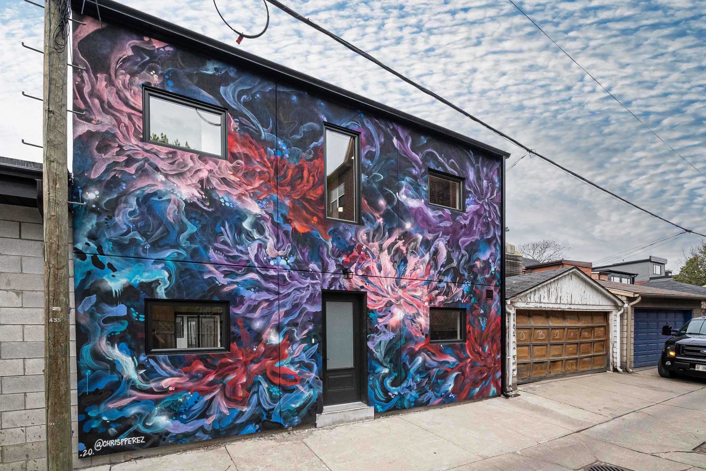 Garden suite behind Toronto fourplex — 435 Grace Street laneway house