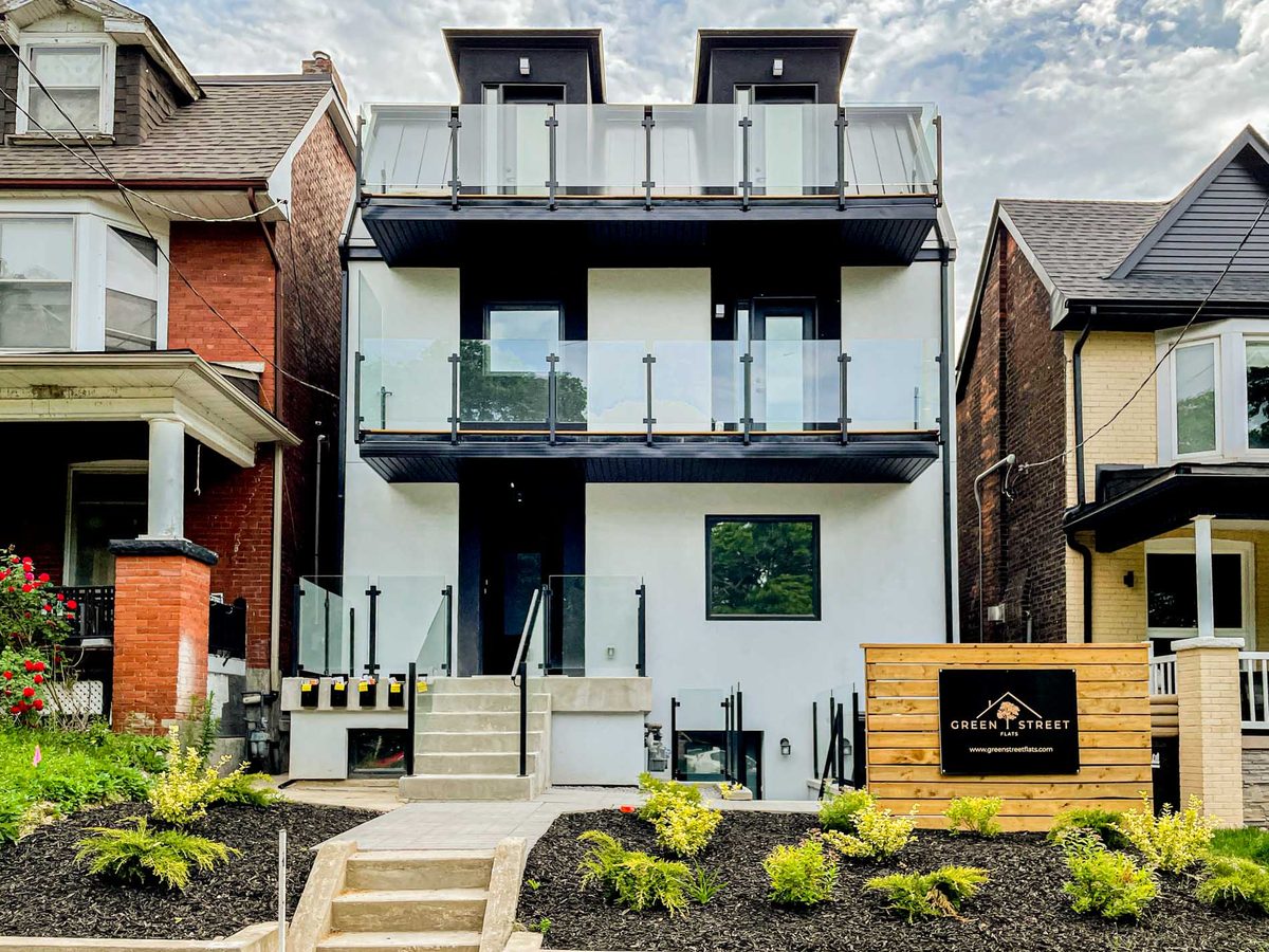 Toronto fourplex by Green Street Flats — 435 Grace Street, Little Italy